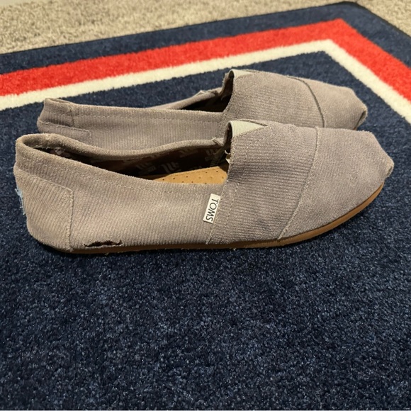 Toms Men Classics Movember Grey Suede shoes, Size 11 - Picture 6 of 12